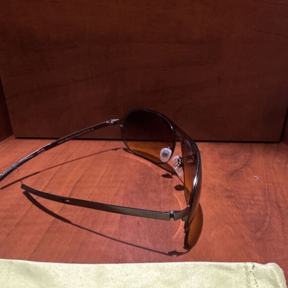 PeakVision AV8.88 Rimless Rectangular Brown Gradient UV400 Sunglasses Women main image 4
